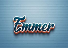 Cursive Name DP: Emmer