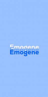 Name DP: Emogene
