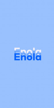 Name DP: Enola