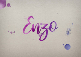 Enzo Watercolor Name DP