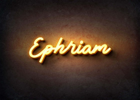 Glow Name Profile Picture for Ephriam