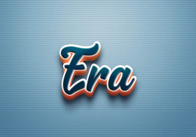 Cursive Name DP: Era