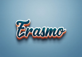 Cursive Name DP: Erasmo