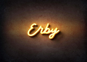 Glow Name Profile Picture for Erby