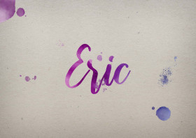 Eric Watercolor Name DP