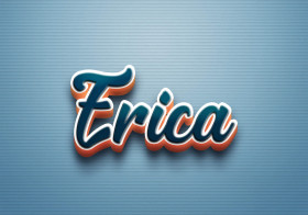 Cursive Name DP: Erica