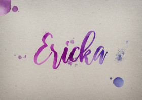 Ericka Watercolor Name DP