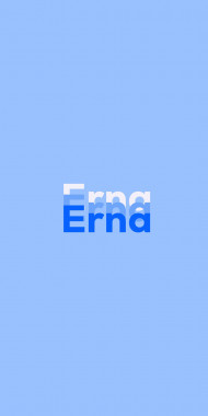 Name DP: Erna