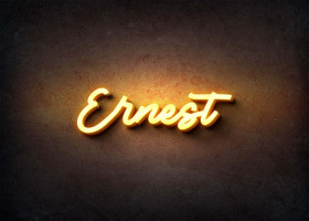 Glow Name Profile Picture for Ernest