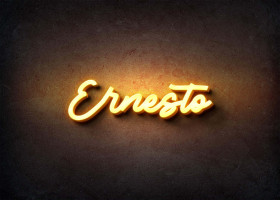 Glow Name Profile Picture for Ernesto