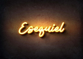 Glow Name Profile Picture for Esequiel
