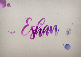 Eshan Watercolor Name DP