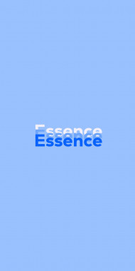 Name DP: Essence