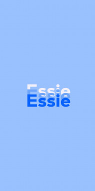 Name DP: Essie