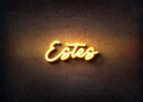 Glow Name Profile Picture for Estes
