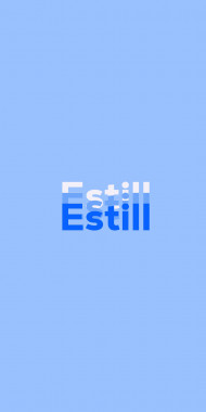 Name DP: Estill