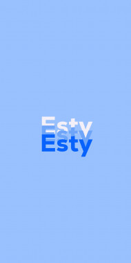 Name DP: Esty