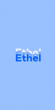 Name DP: Ethel