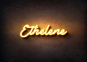 Glow Name Profile Picture for Ethelene