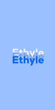 Name DP: Ethyle