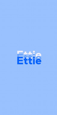 Name DP: Ettie