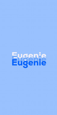 Name DP: Eugenie