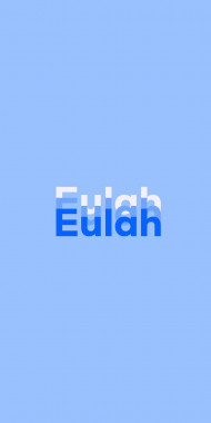Name DP: Eulah