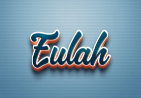 Cursive Name DP: Eulah