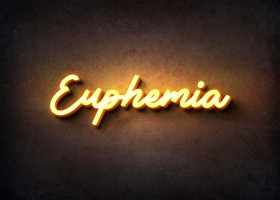 Glow Name Profile Picture for Euphemia