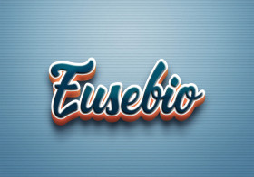 Cursive Name DP: Eusebio