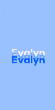 Name DP: Evalyn