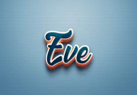 Cursive Name DP: Eve