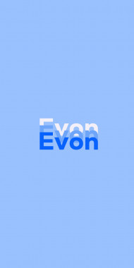 Name DP: Evon