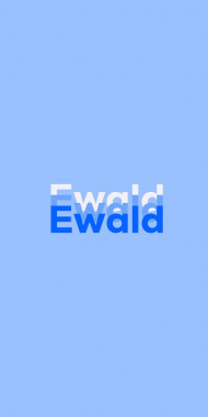 Name DP: Ewald
