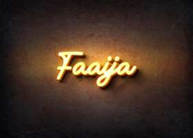 Glow Name Profile Picture for Faaija