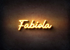 Glow Name Profile Picture for Fabiola