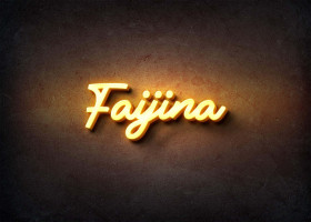 Glow Name Profile Picture for Faijina