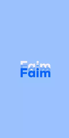 Name DP: Faim