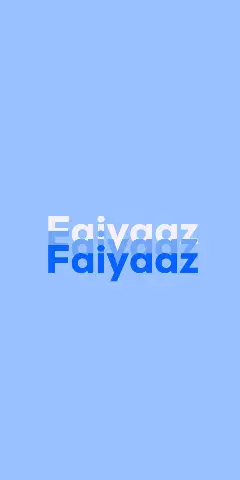 Name DP: Faiyaaz