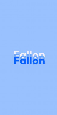 Name DP: Fallon