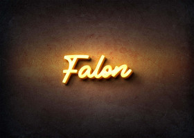 Glow Name Profile Picture for Falon