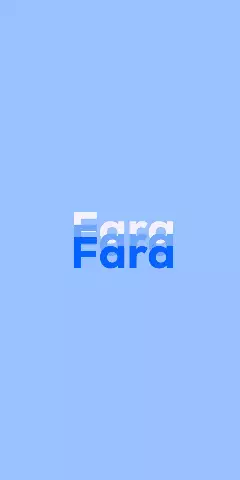 Name DP: Fara