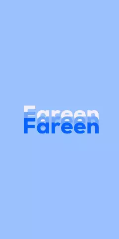 Name DP: Fareen