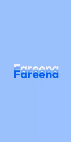 Name DP: Fareena
