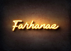 Glow Name Profile Picture for Farhanaz