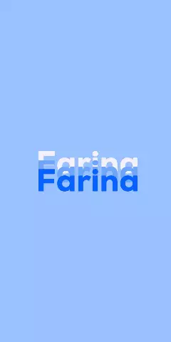 Name DP: Farina
