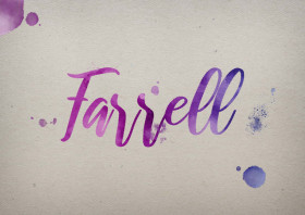 Farrell Watercolor Name DP