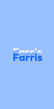 Name DP: Farris