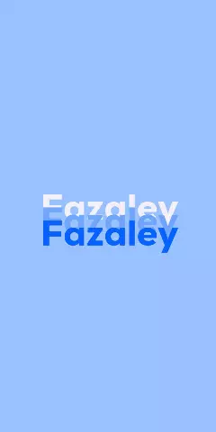 Name DP: Fazaley