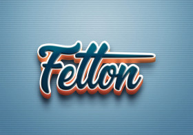 Cursive Name DP: Felton